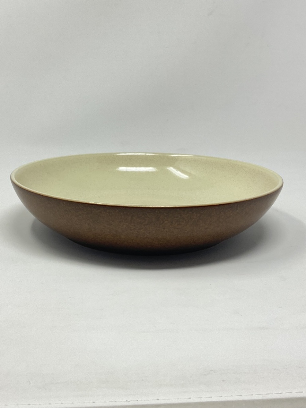 Denby Energy Cinnamon (retired) Stoneware 9” Individual Pasta Bowl (2 available)